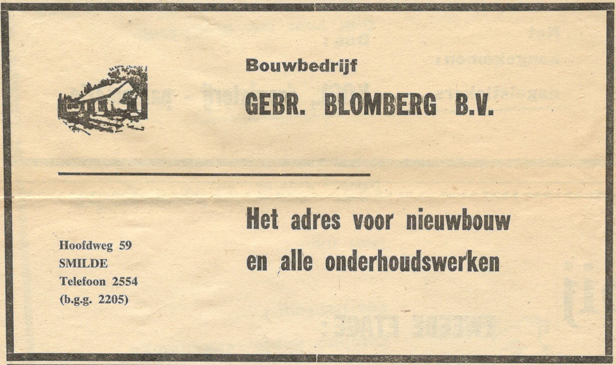 Advertentie 1974 Advertentie 1974
